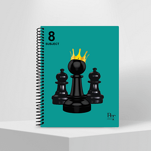 Subject Notebook Partition 8 Chessmen King
