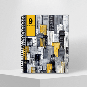 Subject Notebook Partition 9 Blocks