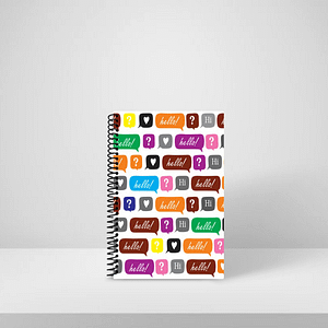 Diary Hello Hi Colorful