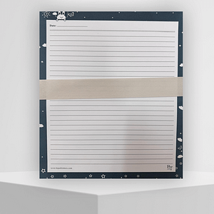 Assignment Sheets With Black Borders