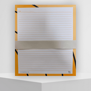 Assignment Sheets Yellow borders