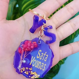 Resin Keychain 1