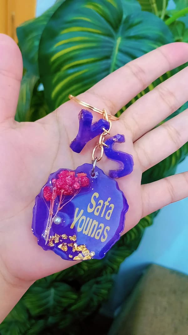 Resin Keychain 1