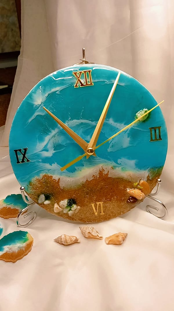 Resin Clock