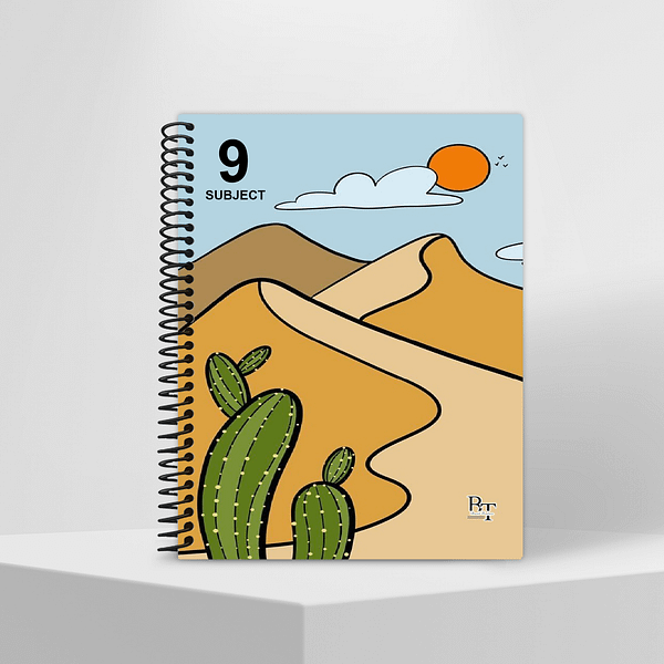 Subject Notebook Partition 9 Mountains