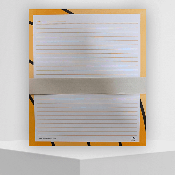 Assignment Sheets Yellow borders